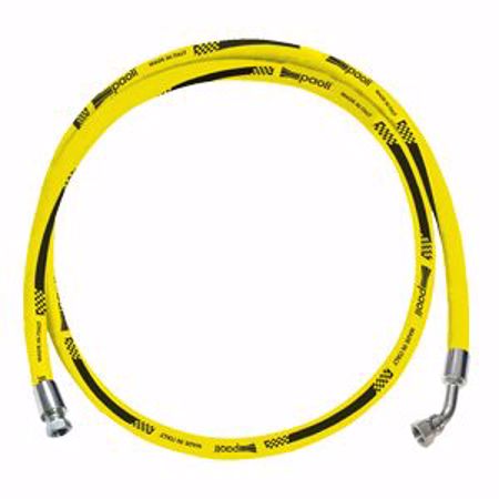 Picture for category Paoli Pitstop Hose Assemblies - 3/8" Female BSP Ends -  45 Degree & Straight Ends - YELLOW