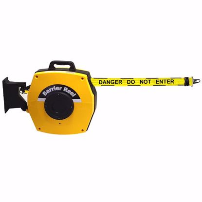Picture of RETRACT SAFETY BARRIER TAPE REEL-25MDang