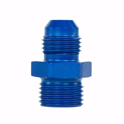 Picture of ADAPTOR METRIC - JIC BLUE ELOXATE