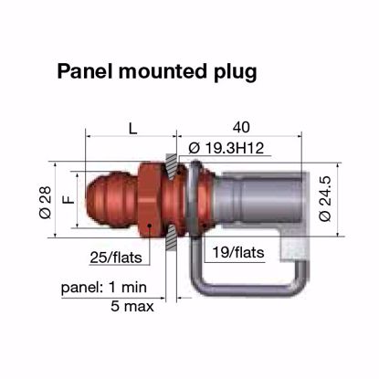 Picture of STAUBLI MSPORT BULKHEAD NIPPLE DASH-06