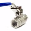 Picture of Rated 3/8" BSP Stainless Ball Valve-Lock