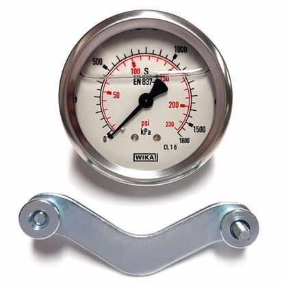 Picture of PRESSURE GAUGE 0-230PSI(1600kpa) S/Steel