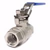 Picture of Rated 3/8" BSP Stainless Ball Valve-Lock