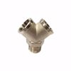 Picture of 3/8" BSP Y PIECE (FemalexMalexFemale)   