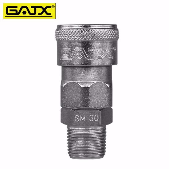 Picture of 3/8" MALE SOCKET COUPLER - JAPAN TYPE   