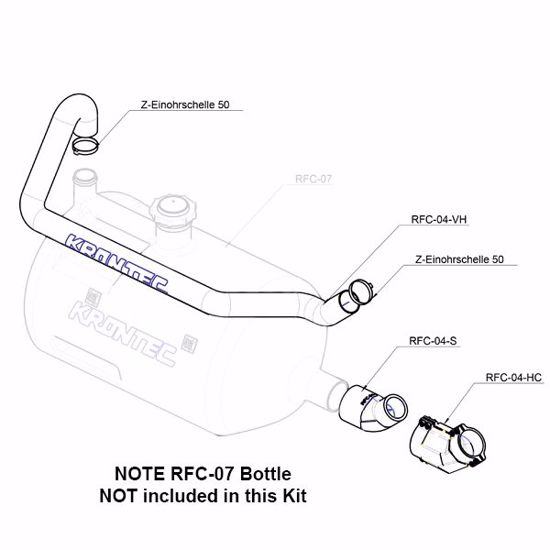 Picture of 45° CONVERSION KIT REFUELLING BOTTLE   
