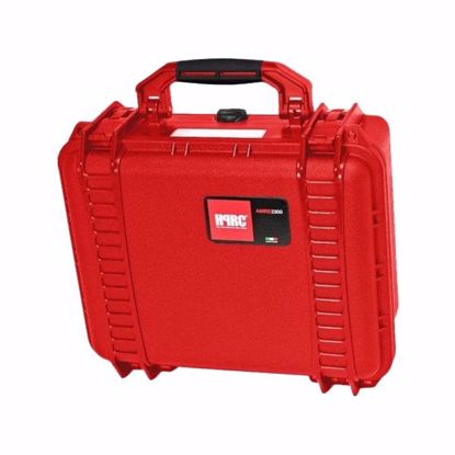Picture of HPRC CASE - RED WITH CUBED FOAM   
