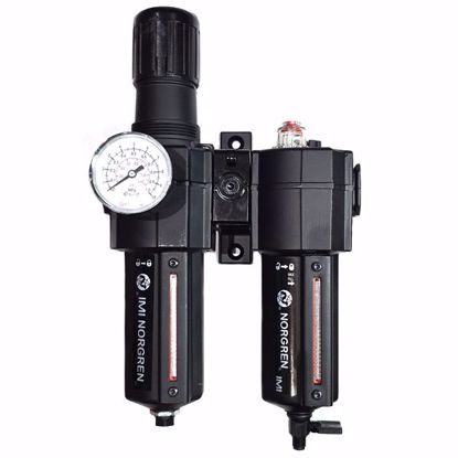 Picture of NORGREN 3/4" FRL KIT+ BRACKET-AUTO DRAIN   