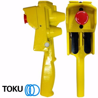 Picture of PENDANT ASSY CP E-STOP W/GUARD (3-H) (N)   