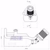 Picture of REFUELLING COUPLER 45° ANGLED C/W BOTTLE   