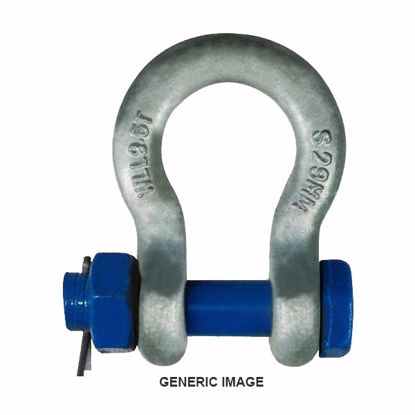 Picture of SAFETY PIN BOW SHACKLE 16MM 3.2T   