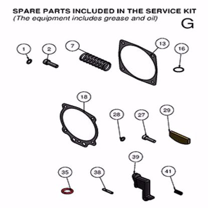 Picture of SERVICE KIT DP197S, SF, SFE   